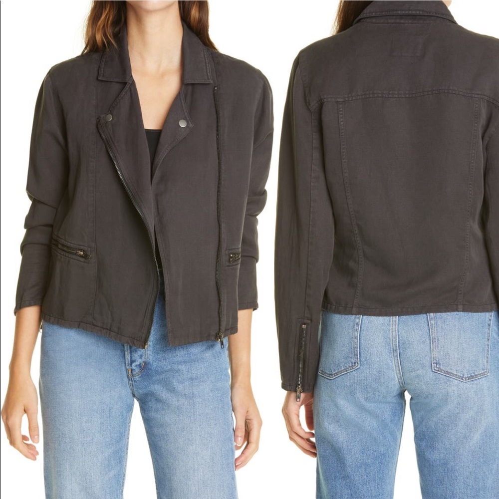 NWT Rails Moto jacket. Coal color. Super soft
